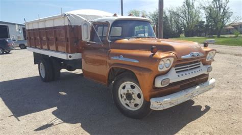 It runs good and does drive, however it does need brake work and tires. . 1958 chevrolet c60 viking for sale